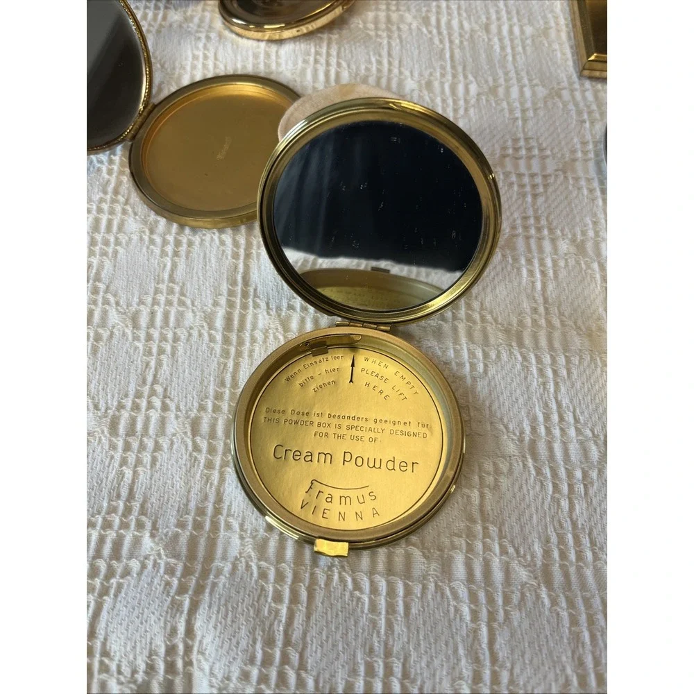 Wadsworth Framus Vienna Arden Avon Kigu Make-up Compact Powder Case LOT 6 Pcs
